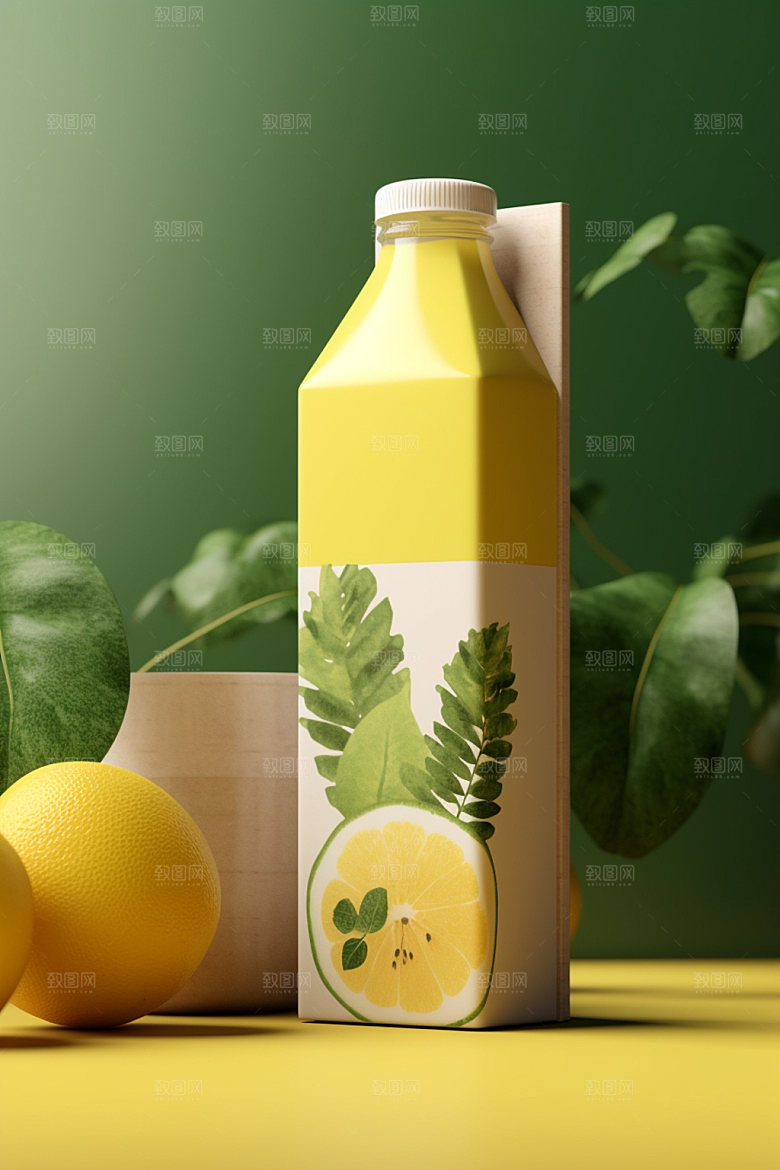 饮料瓶果汁3D模型