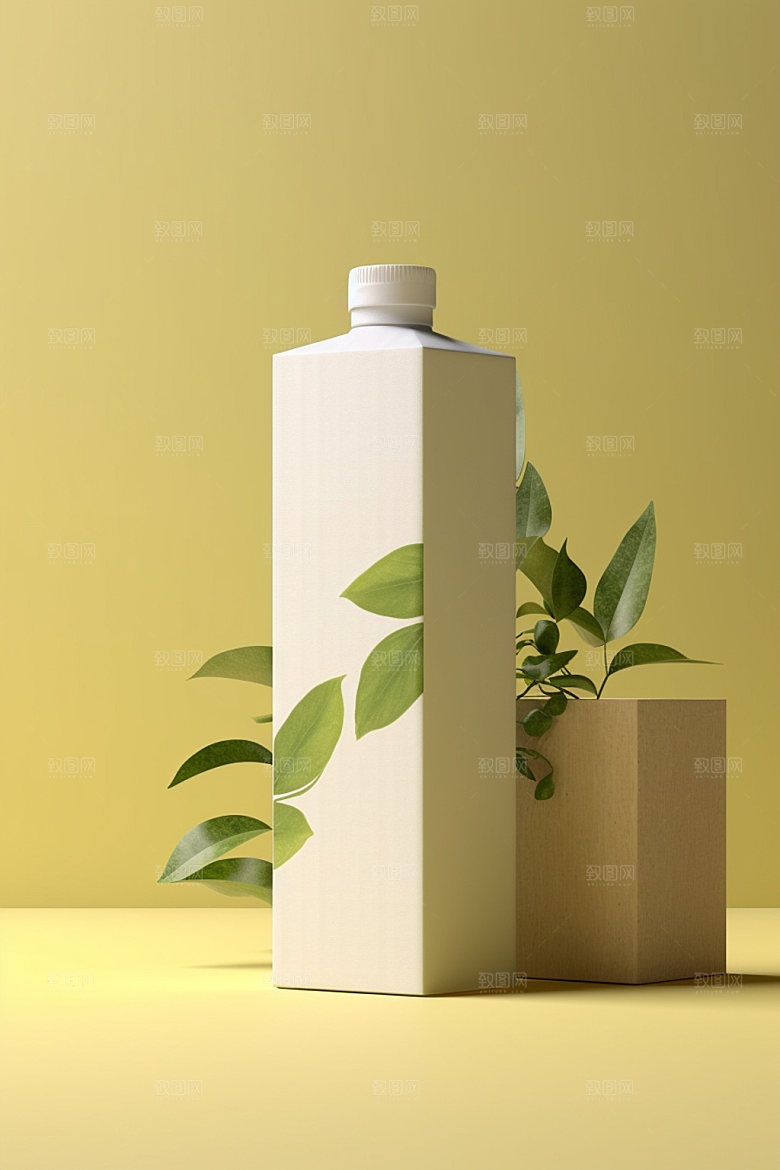 饮料瓶时尚简约模型