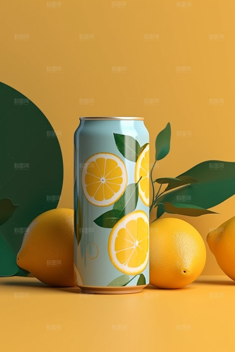 饮料瓶时尚现代模型