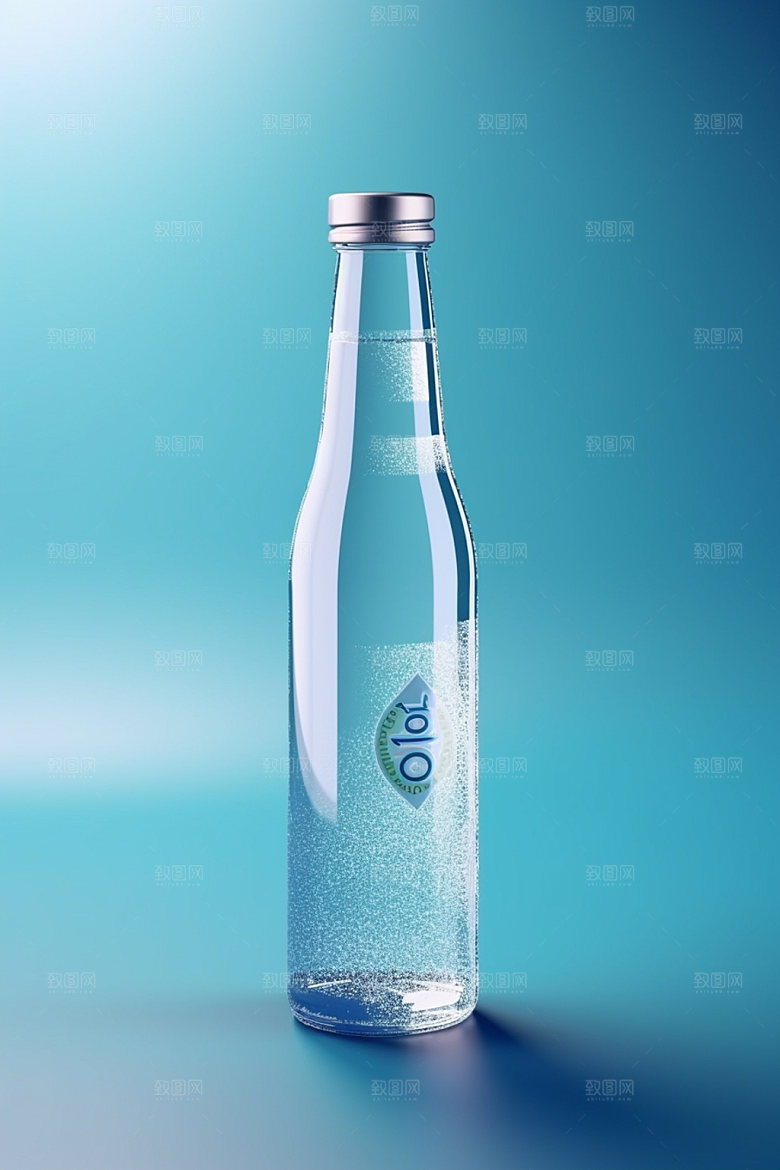 饮料瓶时尚现代模型
