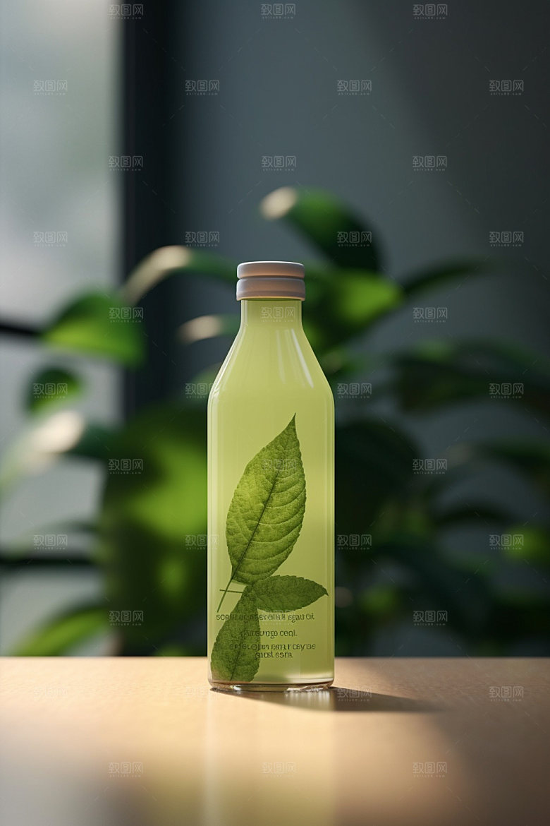 饮料瓶时尚简约模型