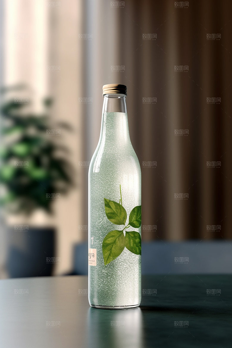 饮料瓶立体3D模型