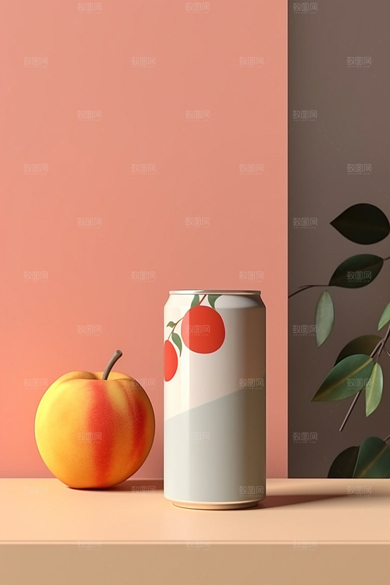 饮料瓶3D现代模型