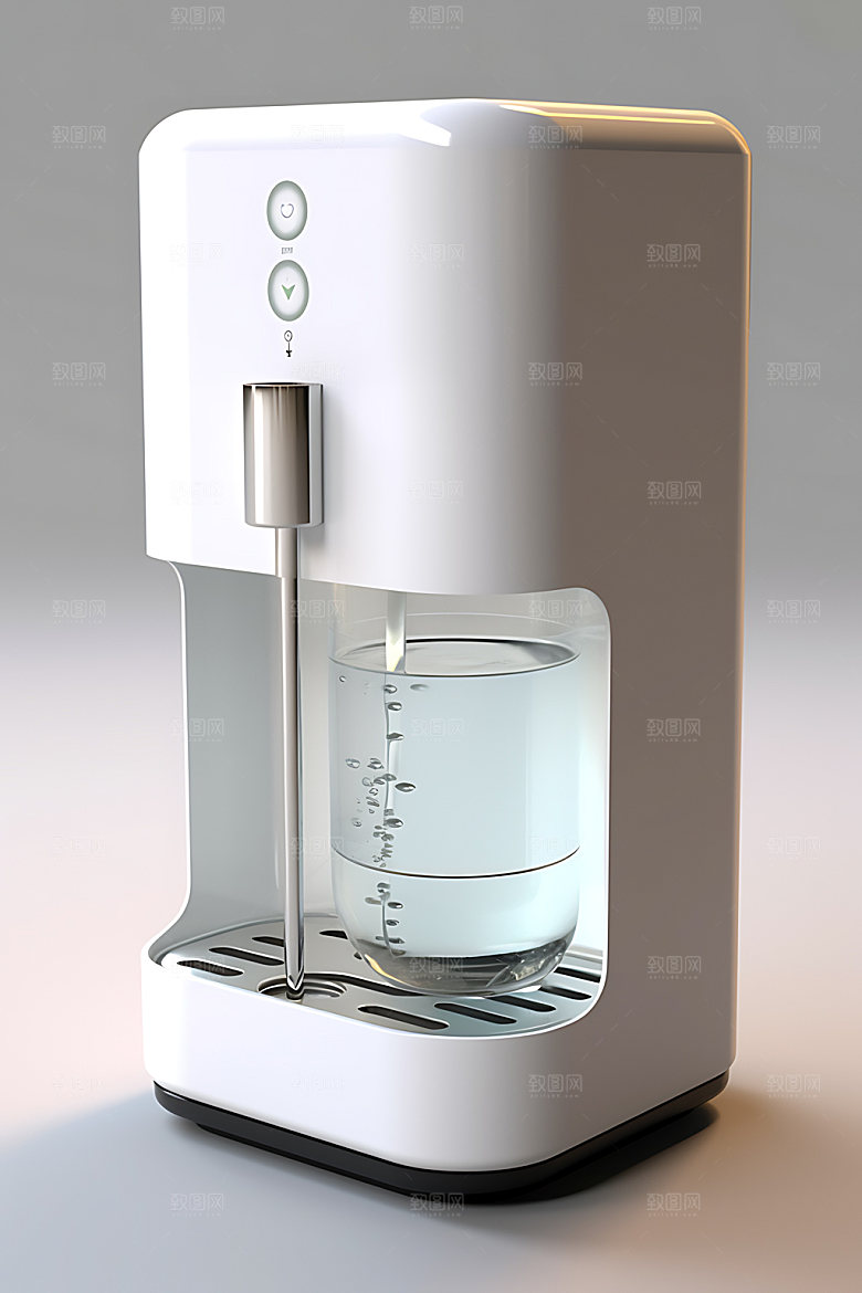 饮水机厨房电器高清效果图