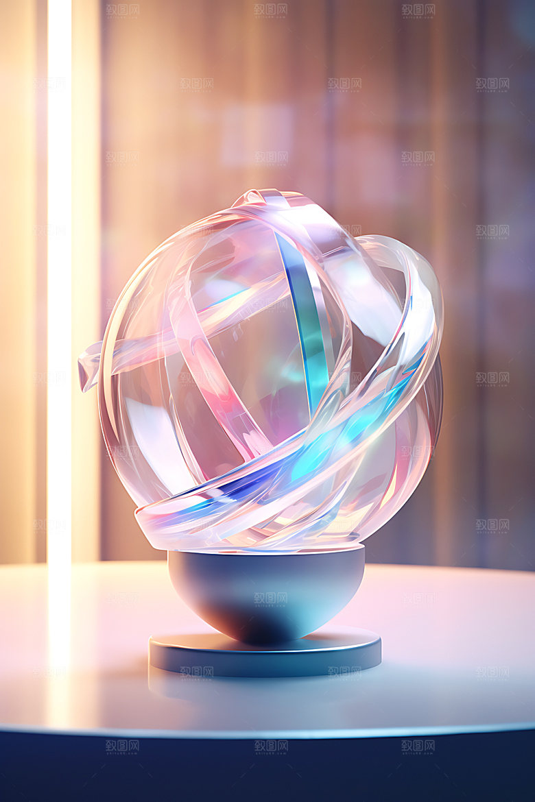 艺术品雕塑立体3D模型