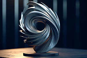 艺术品雕塑3D艺术模型