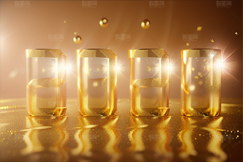 2024年跨年创意艺术字