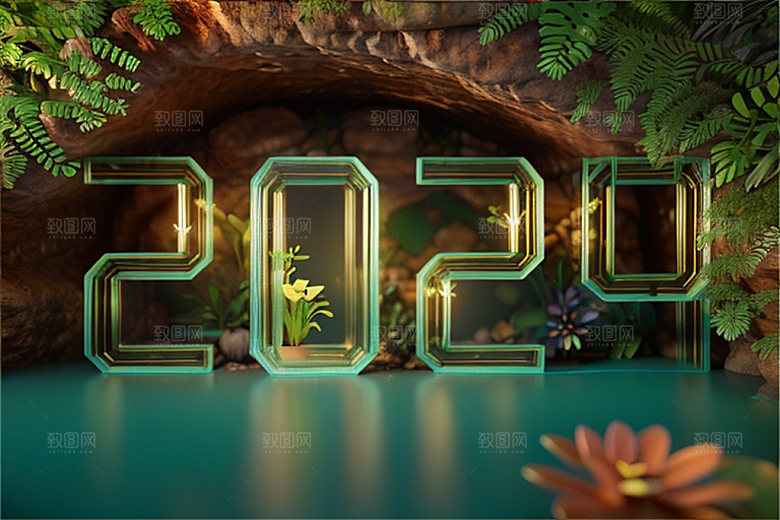 2024年3D创意艺术字