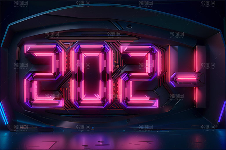 2024年3D立体艺术字