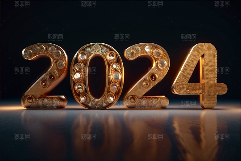 2024年创意3D艺术字