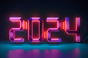 2024年创意时尚艺术字