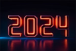 2024年新年元旦艺术字