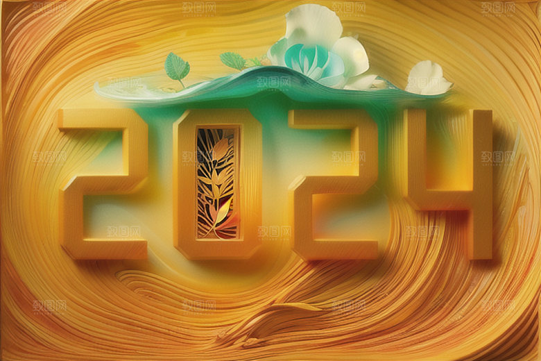 2024年时尚3D艺术字