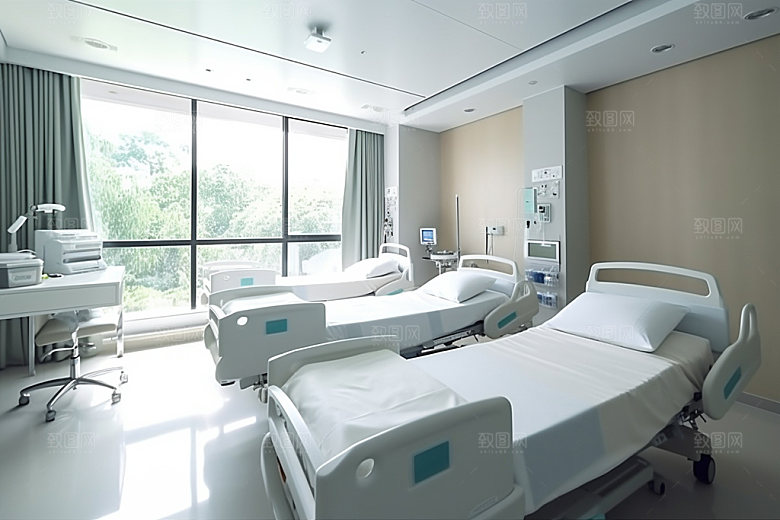 医院病房设计医疗效果图