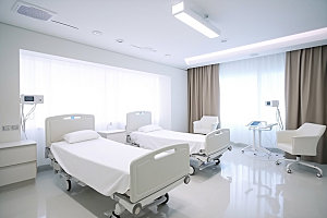 医院病房设计治疗效果图
