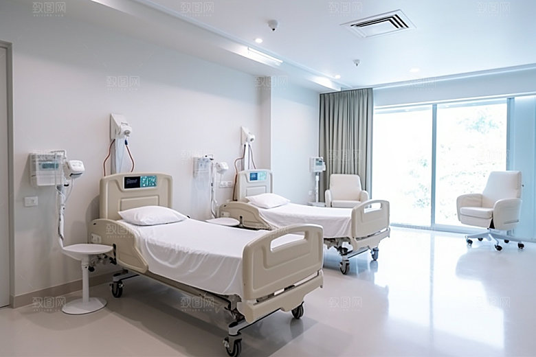医院病房住院部治疗效果图