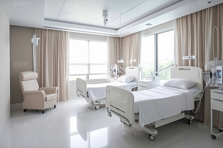 医院病房医疗诊疗效果图