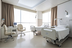 医院病房医疗室内效果图