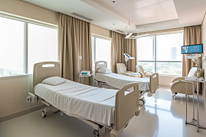 医院病房住院部医疗效果图
