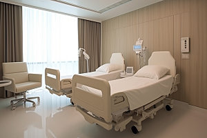医院病房卫生治疗效果图