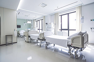 医院病房简约医疗效果图