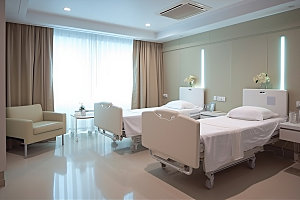 医院病房装修装潢效果图