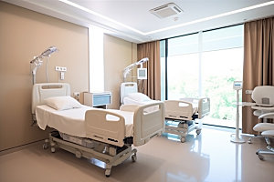 医院病房诊疗设计效果图