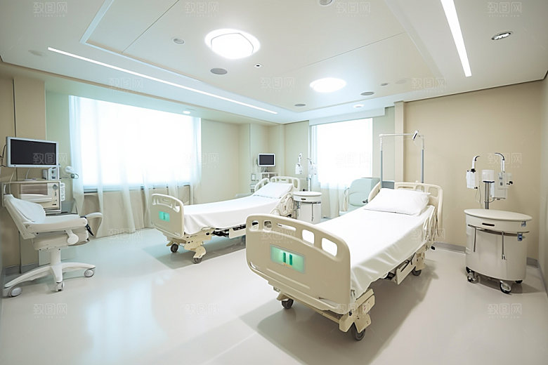 医院病房医疗室内效果图