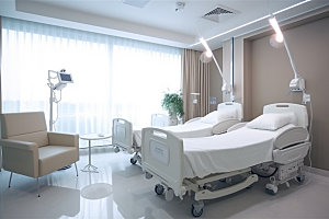 医院病房医疗室内效果图