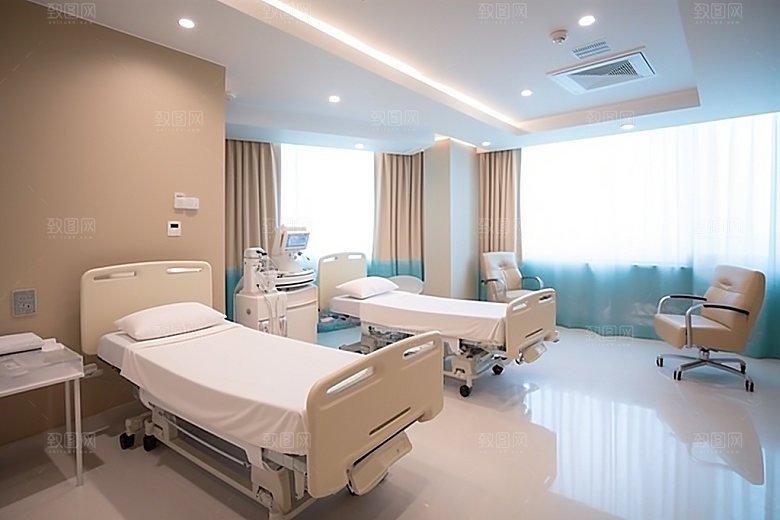 医院病房医疗诊疗效果图