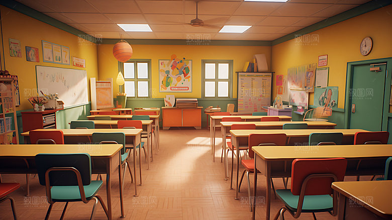 幼儿园教室装修设计效果图