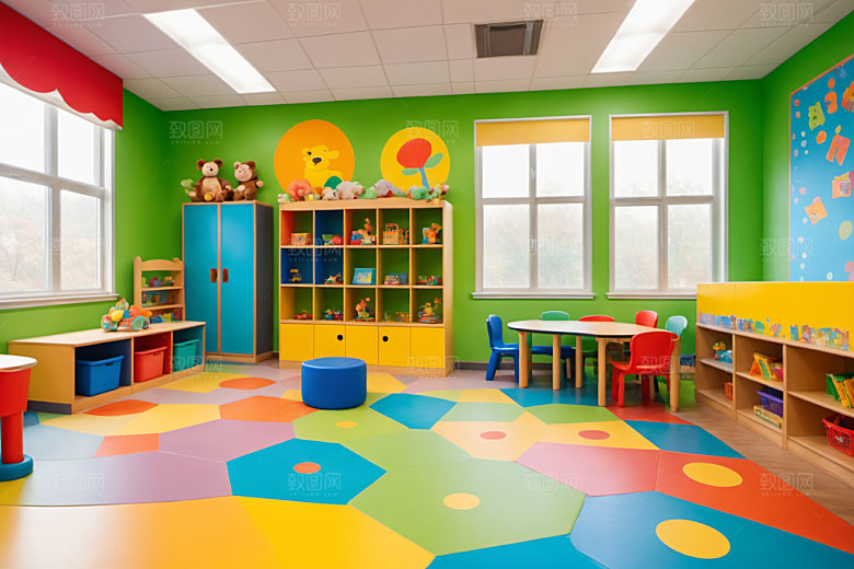 幼儿园教室学校童趣摄影图