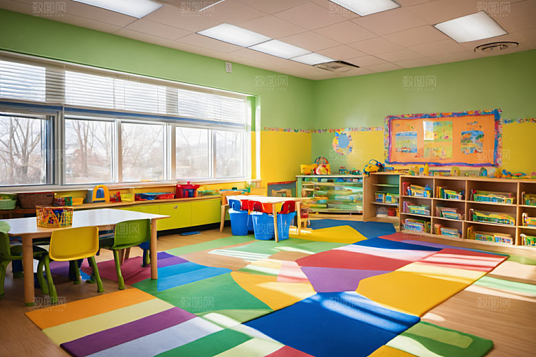 幼儿园教室学校童趣摄影图