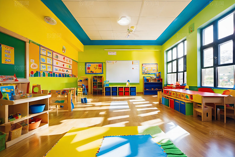 幼儿园教室托儿所童趣摄影图