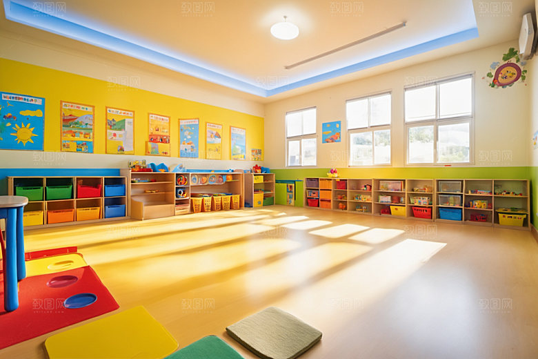 幼儿园教室托儿所童趣摄影图