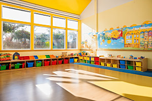 幼儿园教室童趣高清摄影图