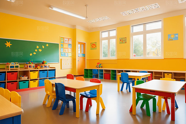 幼儿园教室幼教童趣摄影图