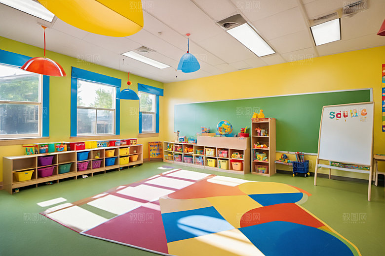 幼儿园教室幼教童趣摄影图
