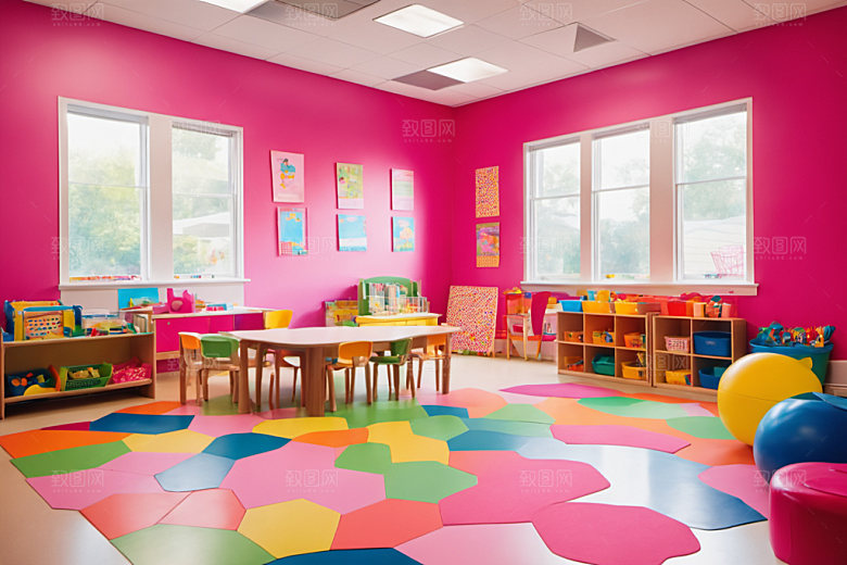 幼儿园教室幼教童趣摄影图