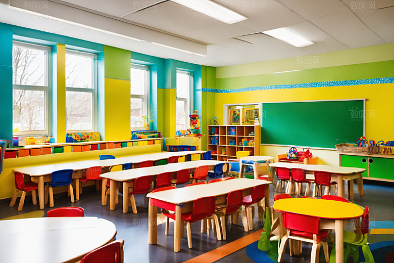 幼儿园教室幼教童趣摄影图