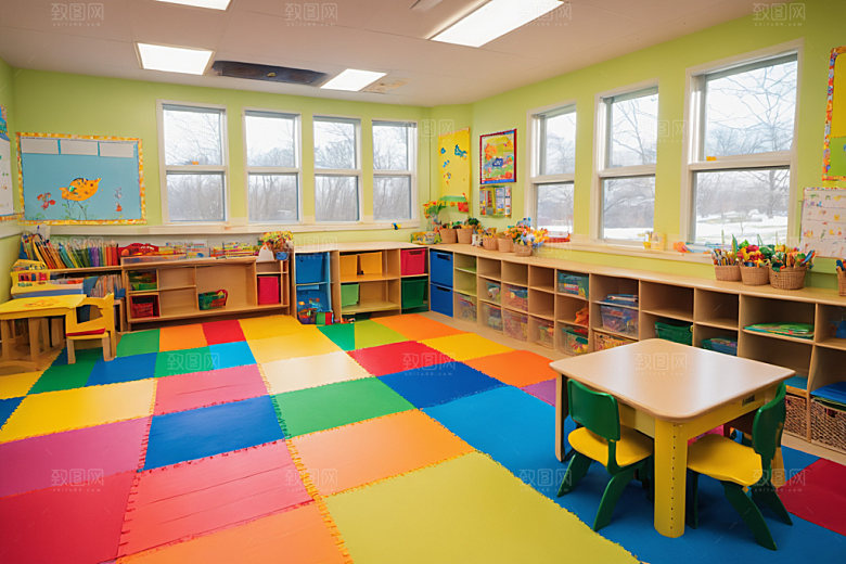 幼儿园教室幼教童趣摄影图