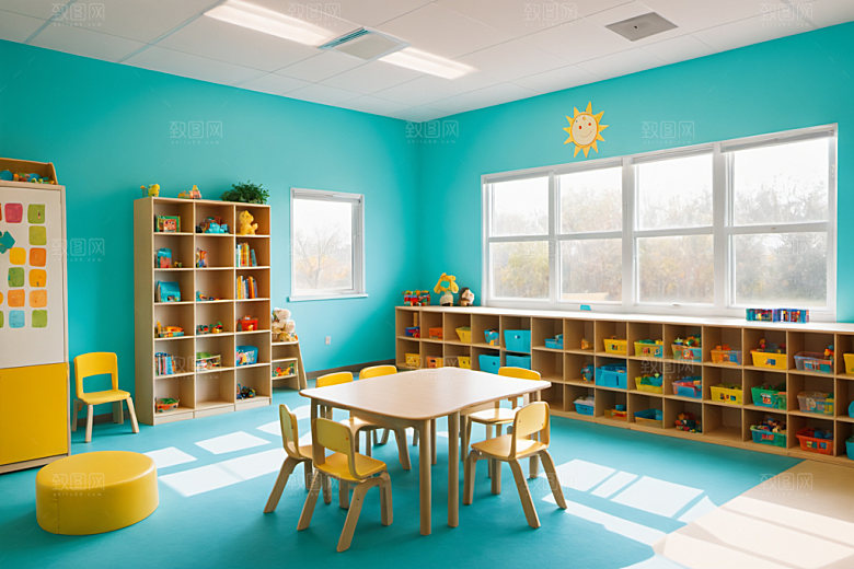 幼儿园教室学校童趣摄影图