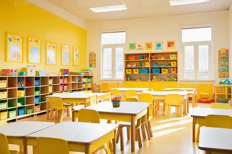 幼儿园教室幼教童趣摄影图