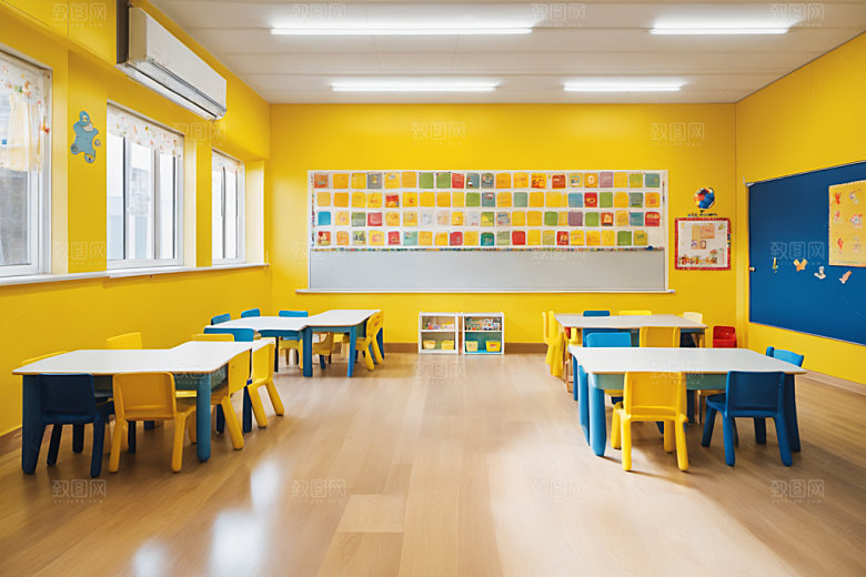 幼儿园教室托儿所童趣摄影图