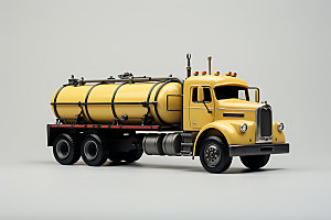 油罐车3D运输模型
