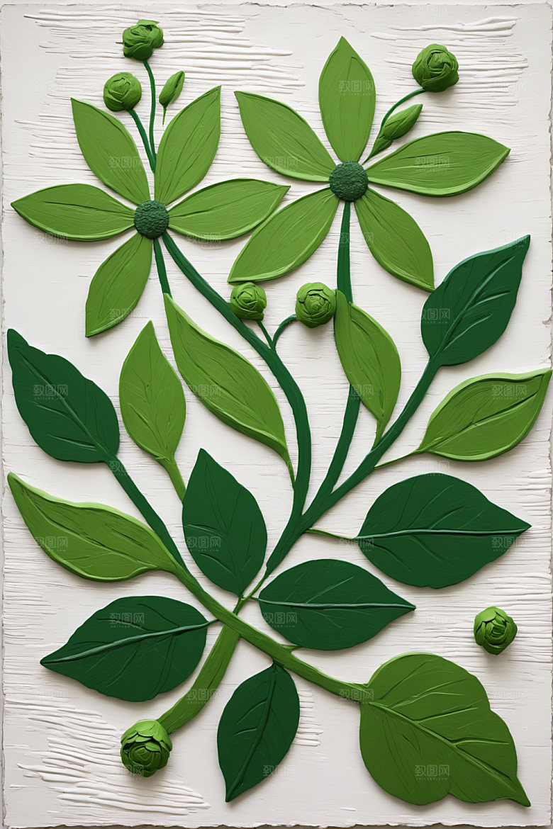 油画花卉高清艺术素材