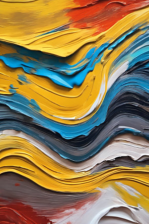 油画颜料立体质感背景图