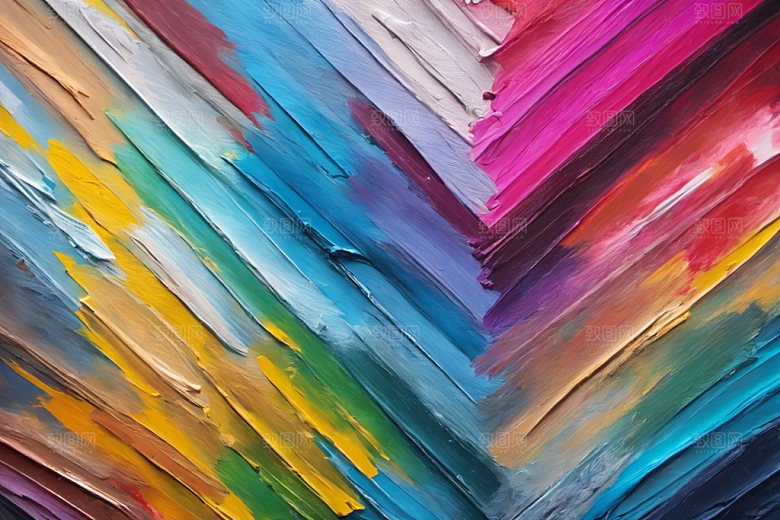 油画颜料涂抹绘画背景图