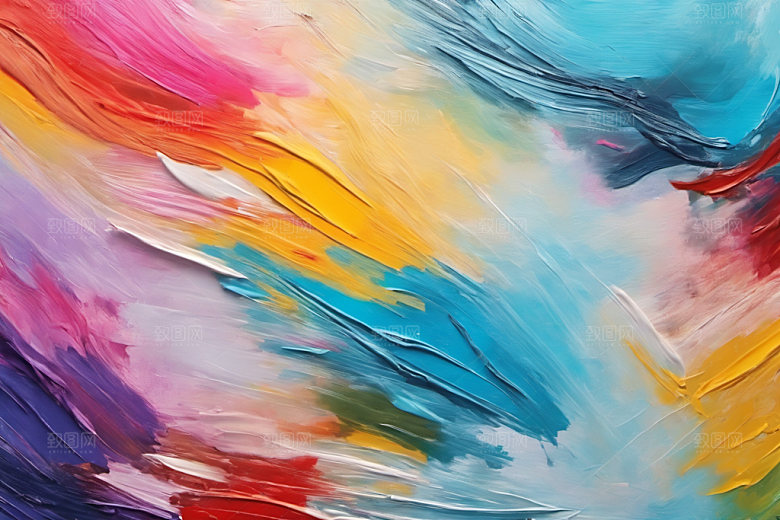 油画颜料肌理绘画背景图