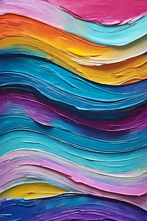 油画颜料立体高清背景图